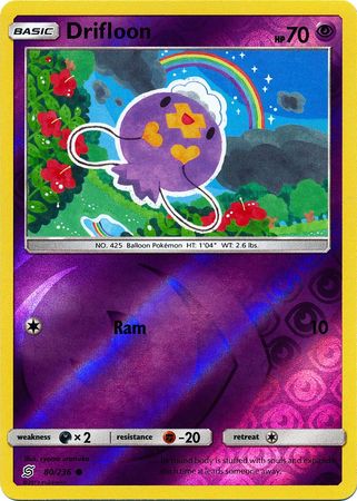 Unified Minds - 080/236 - Drifloon - Reverse Holo