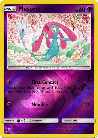 Unified Minds - 084/236 - Mesprit - Reverse Holo