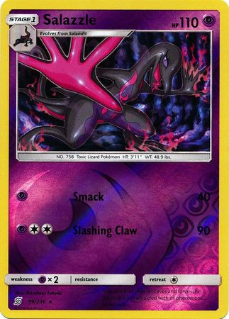 Unified Minds - 099/236 - Salazzle - Reverse Holo