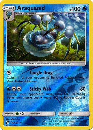 Unified Minds - 049/236 - Araquanid - Reverse Holo