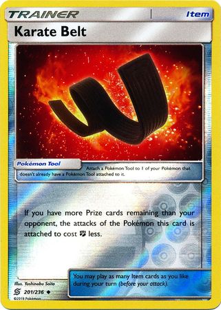 Unified Minds - 201/236 - Karate Belt - Reverse Holo