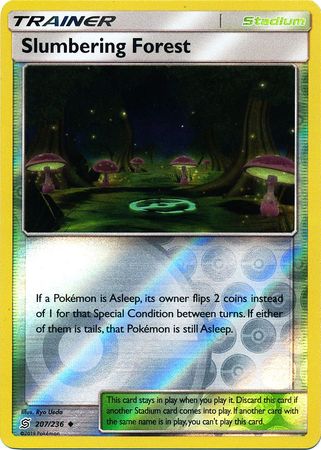 Unified Minds - 207/236 - Slumbering Forest - Reverse Holo