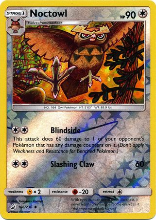 Unified Minds - 166/236 - Noctowl - Reverse Holo
