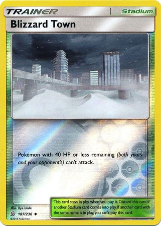 Unified Minds - 187/236 - Blizzard Town - Reverse Holo
