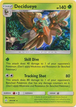 Cosmic Eclipse - 020/236 - Decidueye - Holo