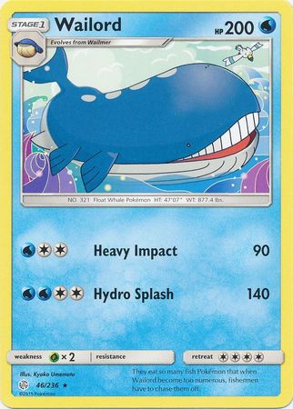 Cosmic Eclipse - 046/236 - Wailord