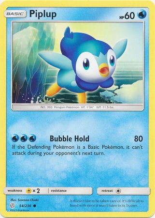 Cosmic Eclipse - 054/236 - Piplup