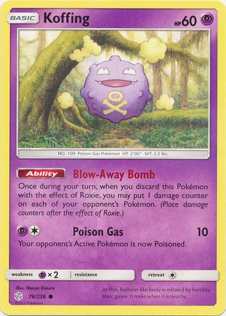 Cosmic Eclipse - 076/236 - Koffing