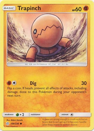 Cosmic Eclipse - 108/236 - Trapinch