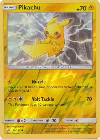 Cosmic Eclipse - 066/236 - Pikachu - Reverse Holo