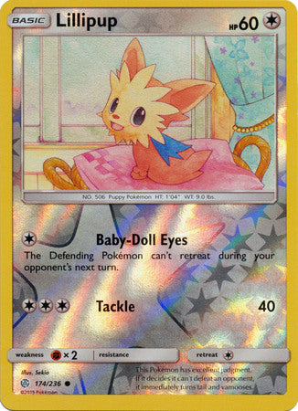 Cosmic Eclipse - 174/236 - Lillipup - Reverse Holo