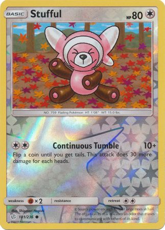 Cosmic Eclipse - 181/236 - Stufful - Reverse Holo