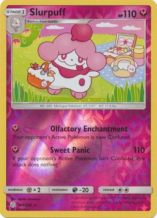 Cosmic Eclipse - 154/236 - Slurpuff - Reverse Holo