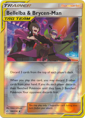 Cosmic Eclipse - 186/236 - Bellelba & Brycen-Man (Tag Team) - Reverse Holo