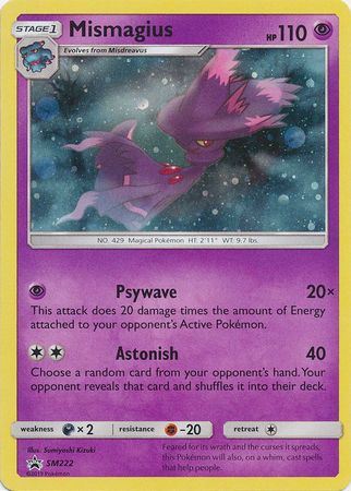 Black Star Promos - SM222 - Mismagius - Holo