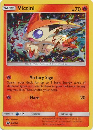 Black Star Promos - SM225 - Victini - Holo