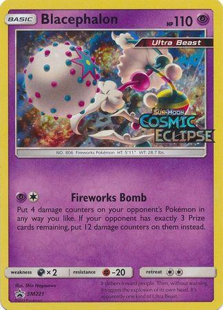 Black Star Promos - SM221 - Blacephalon - Pre-Release Holo