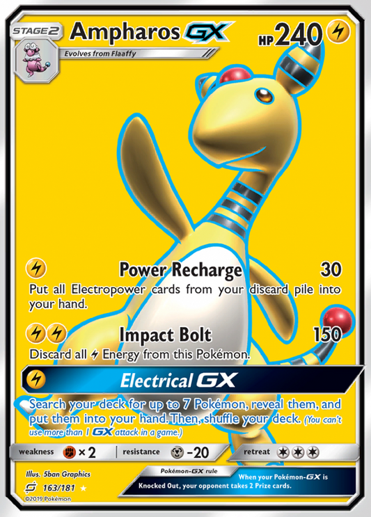 Team Up - 163/181 - Ampharos GX