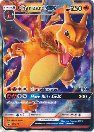 Black Star Promos - SM211 - Charizard GX