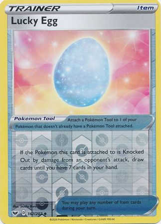 Sword & Shield - 167/202 - Lucky Egg - Reverse Holo