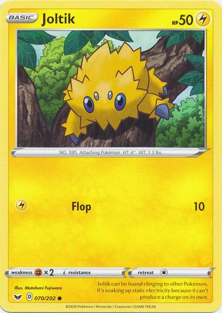 Sword & Shield - 070/202 - Joltik