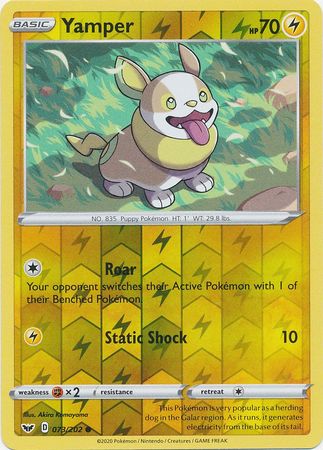 Sword & Shield - 073/202 - Yamper - Reverse Holo