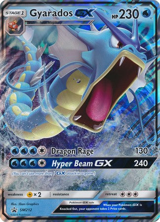 Black Star Promos - SM212 - Gyarados GX