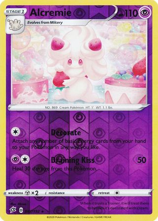 Rebel Clash - 087/192 - Alcremie - Reverse Holo