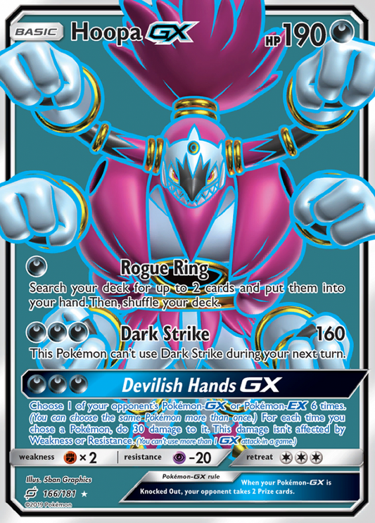 Team Up - 166/181 - Hoopa GX