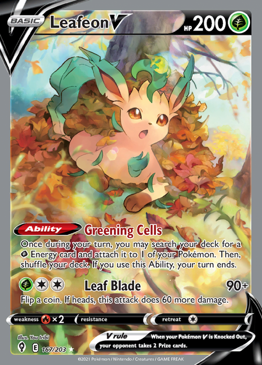 Evolving Skies - 167/203 - Leafeon V