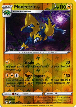 Darkness Ablaze - 059/189 - Manectric - Reverse Holo