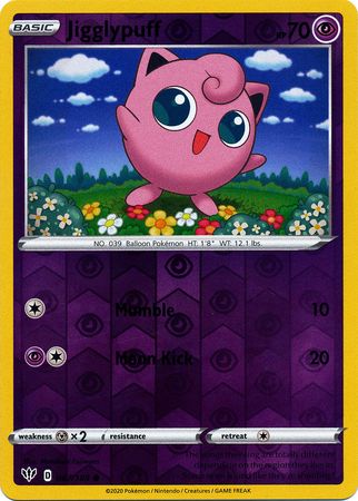 Darkness Ablaze - 067/189 - Jigglypuff - Reverse Holo