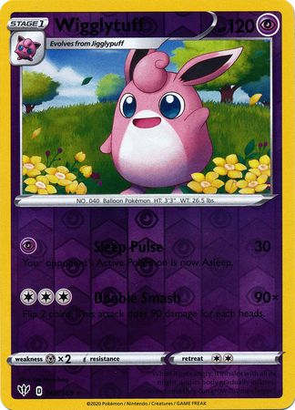 Darkness Ablaze - 068/189 - Wigglytuff - Reverse Holo