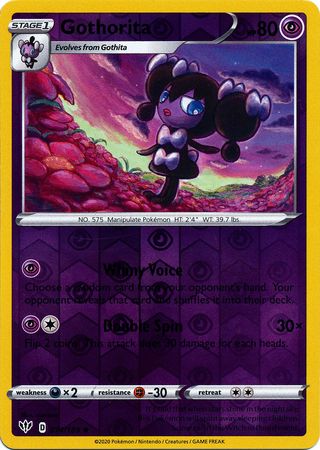 Darkness Ablaze - 074/189 - Gothorita - Reverse Holo