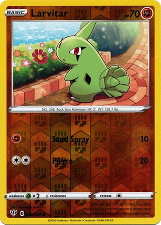 Darkness Ablaze - 086/189 - Larvitar - Reverse Holo