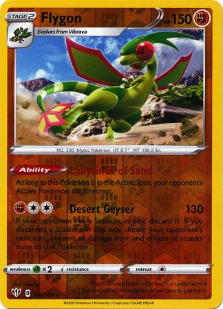 Darkness Ablaze - 091/189 - Flygon - Reverse Holo