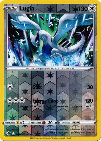 Darkness Ablaze - 140/189 - Lugia - Reverse Holo