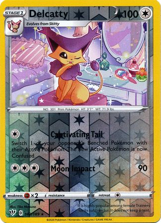 Darkness Ablaze - 142/189 - Delcatty - Reverse Holo