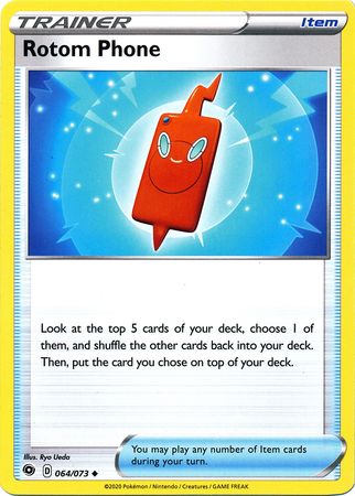 Champion's Path - 064/073 - Rotom Phone