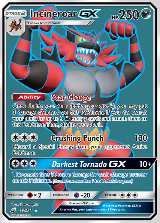 Team Up - 167/181 - Incineroar GX