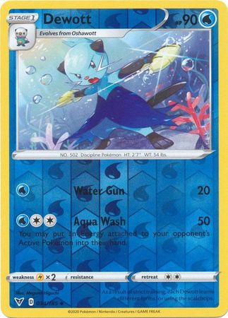 Vivid Voltage - 034/185 - Dewott - Reverse Holo
