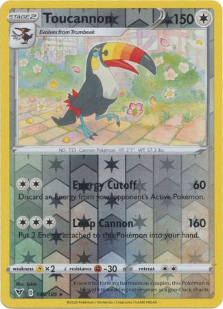 Vivid Voltage - 145/185 - Toucannon - Reverse Holo