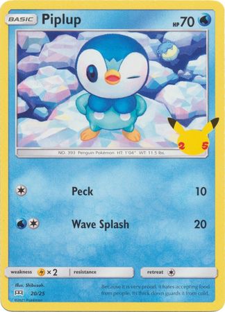 McDonald's 25th Anniversary - 20/25 - Piplup