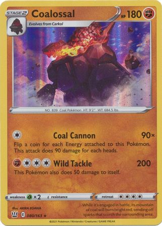 Battle Styles - 080/163 - Coalossal - Holo