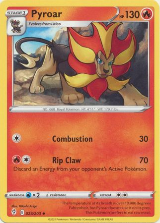 Evolving Skies - 023/203 - Pyroar