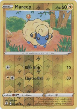 Evolving Skies - 054/203 - Mareep - Reverse Holo