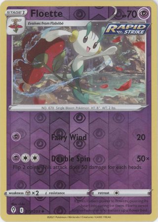 Evolving Skies - 072/203 - Floette - Reverse Holo