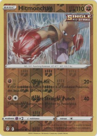 Evolving Skies - 081/203 - Hitmonchan - Reverse Holo