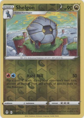 Evolving Skies - 108/203 - Shelgon - Reverse Holo