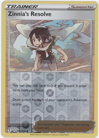 Evolving Skies - 164/203 - Zinnia's Resolve - Reverse Holo